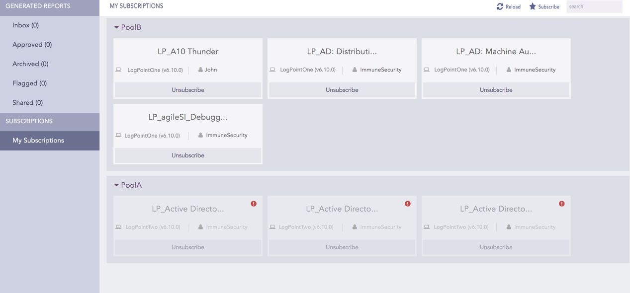 Dimmed Report Templates
