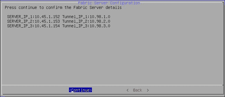 Summary of the Specified Configuration